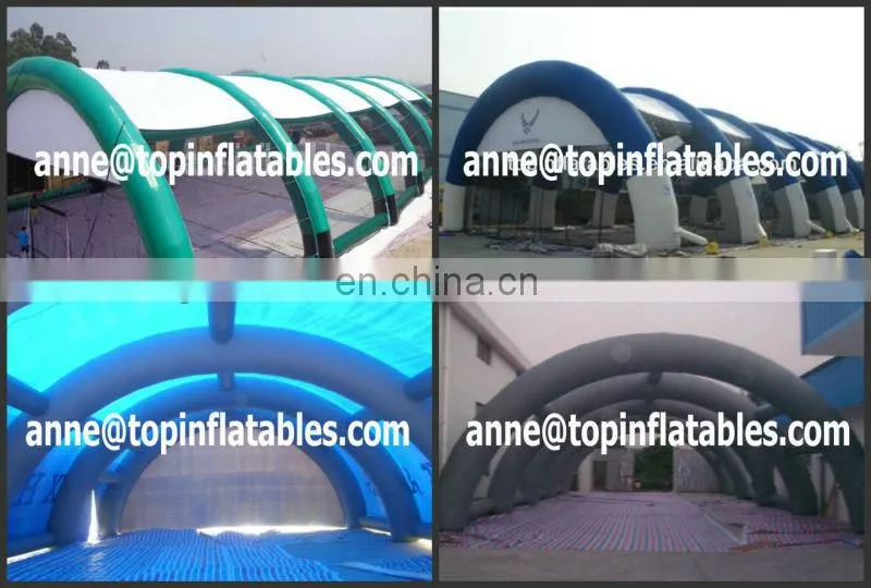 TOP inflatable tennis court cover,inflatable trade show tent
