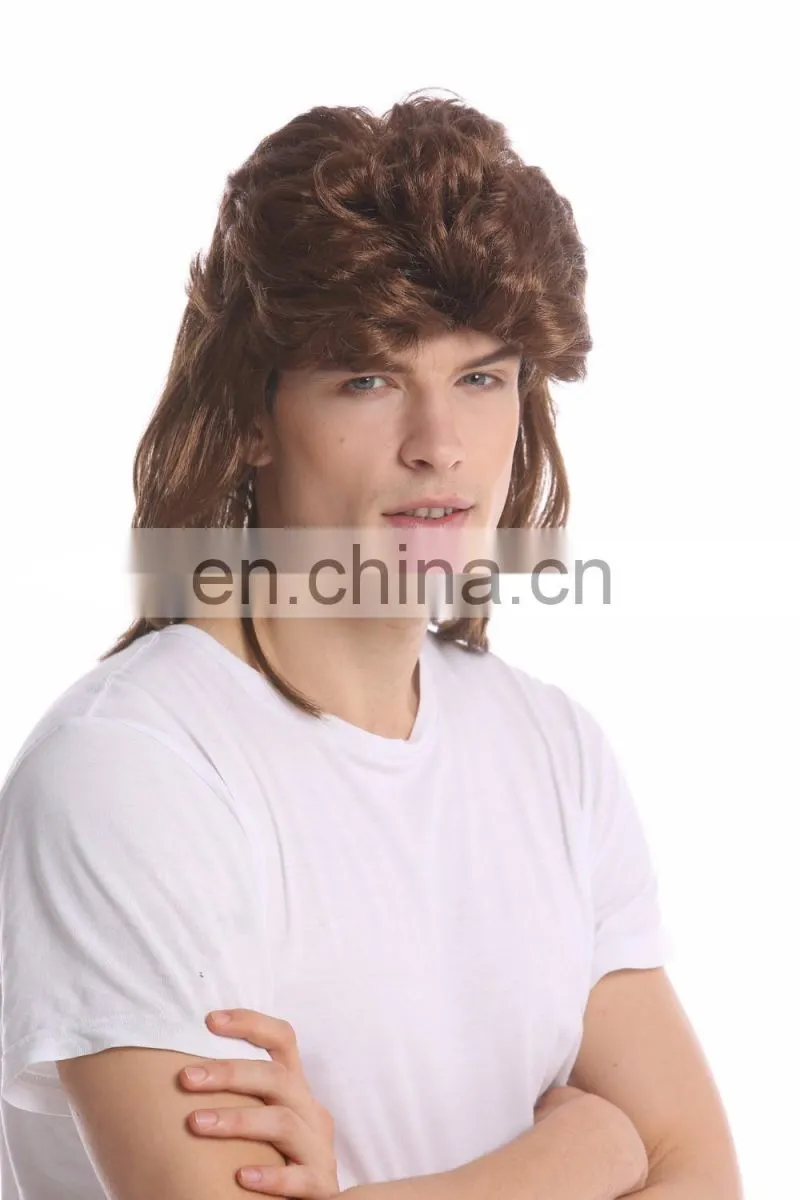 Carnival men's mullet party wigs MW-011
