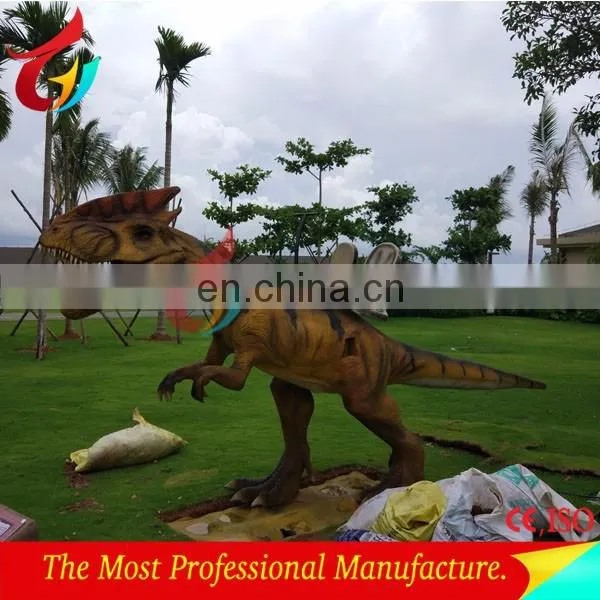 3D Waterproof Triceratops Animatronic Dinosaur Model