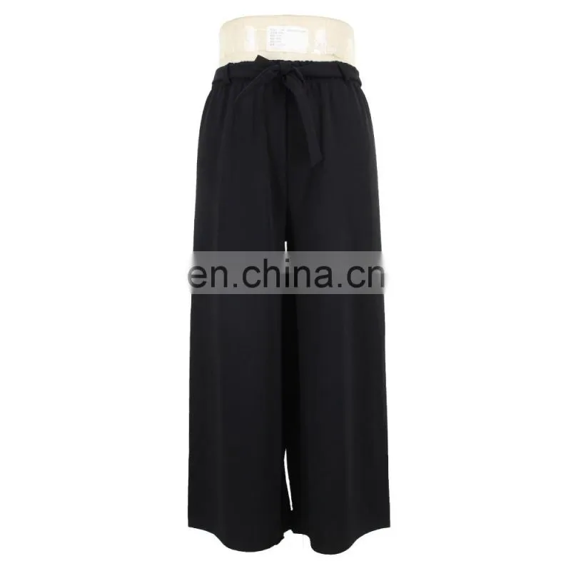 Mature Lady Formal Loose Fit Trouser Guangzhou ODM Factory