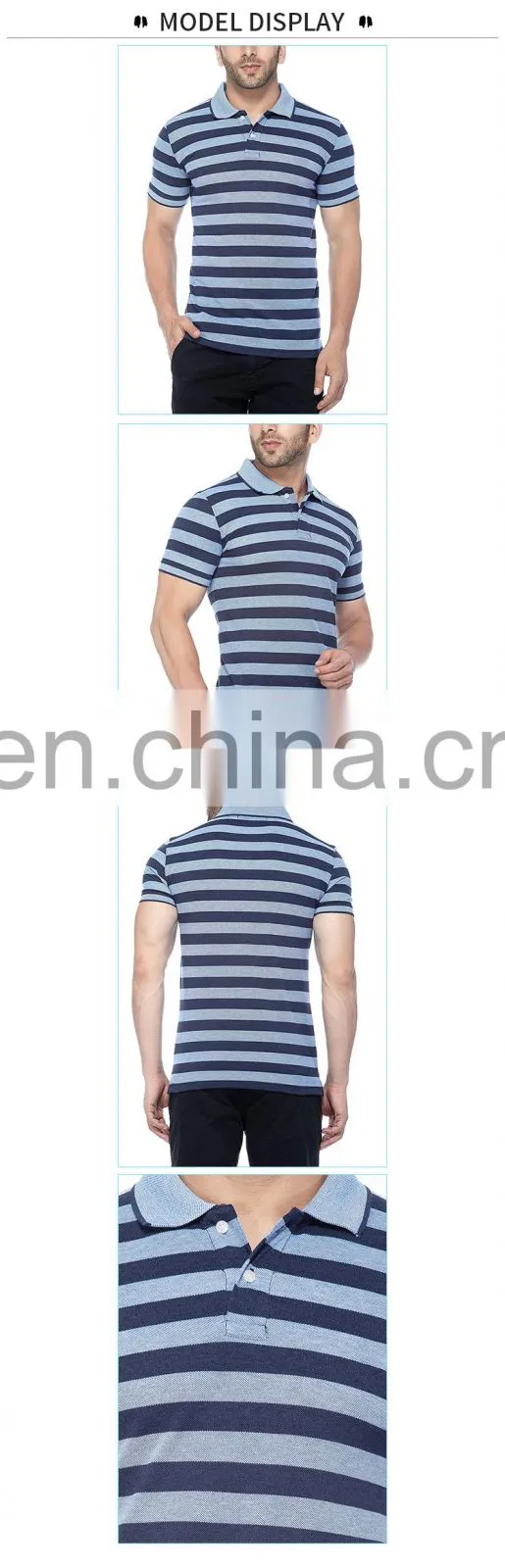 custom striped simple design fashion china cheap high quality plain oversized t shirt polo