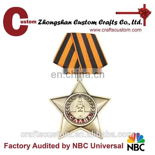 Promotional new products expert factory custom photo insert cameo decorative medal metal photo frame medal