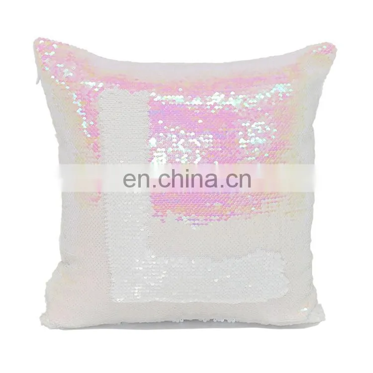 Fashion colorful sofa decorative sequin throw pillow cover