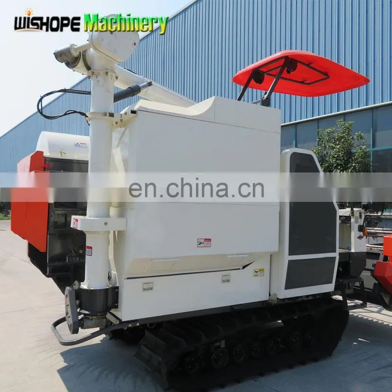 4LZ-4.5 Multifunctional Kubota Similar Rice Harvester Machine In Myanmar