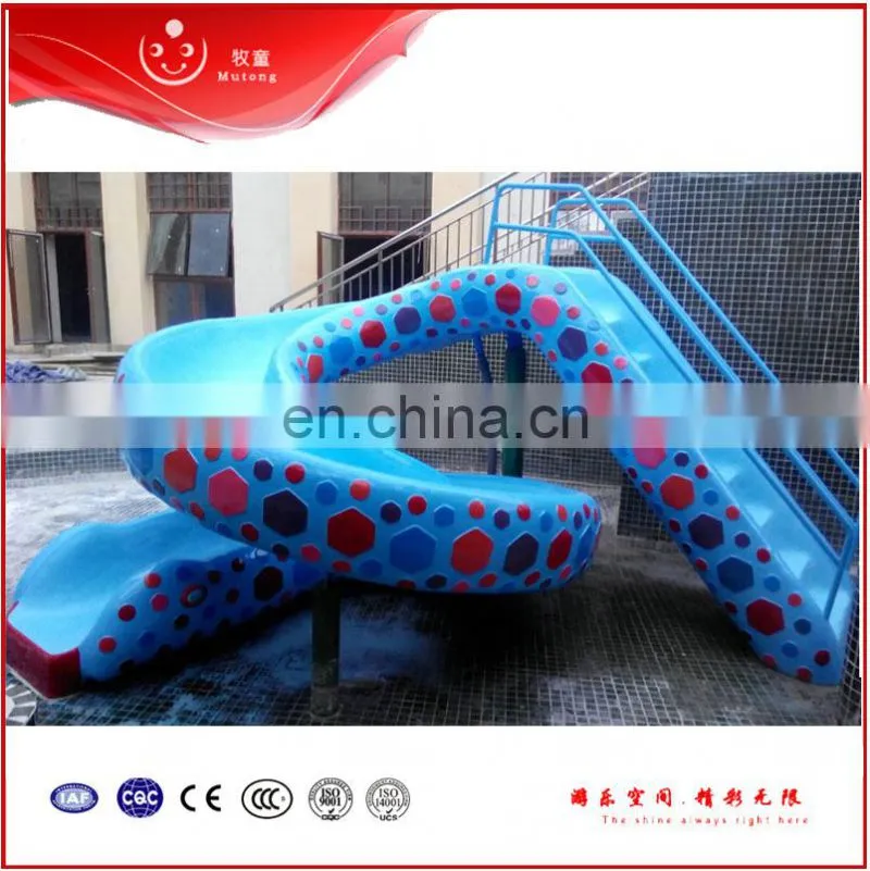 mutong aqua park equipment waterslide fiberglass Large water slides for sale