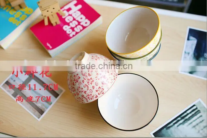 NEW ARRIVAL!!!Ceramic Soup Bowl With Lid Ceramic Bowl With Lid And Spoon Ceramic Popcorn Bowl