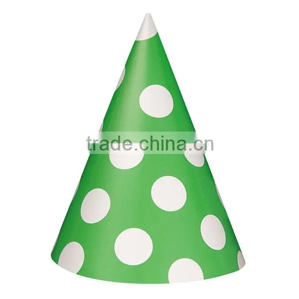 Polka Dot Party Hats (Pink) SB006