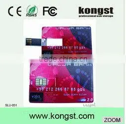 LOGO Printed In Good Quality ATM Card USB Flash Drive