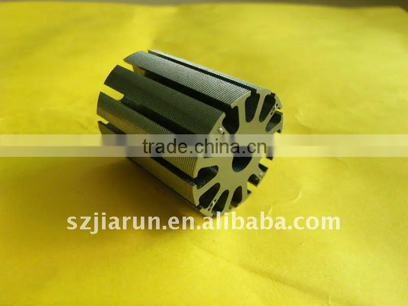 step-less transmission motor rotor and stator