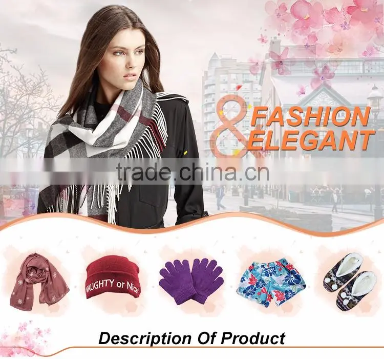 Hot sale men acrylic scarf