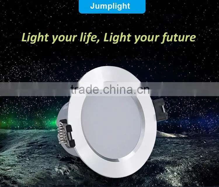 Cool white warm white color led recessed downlight housing