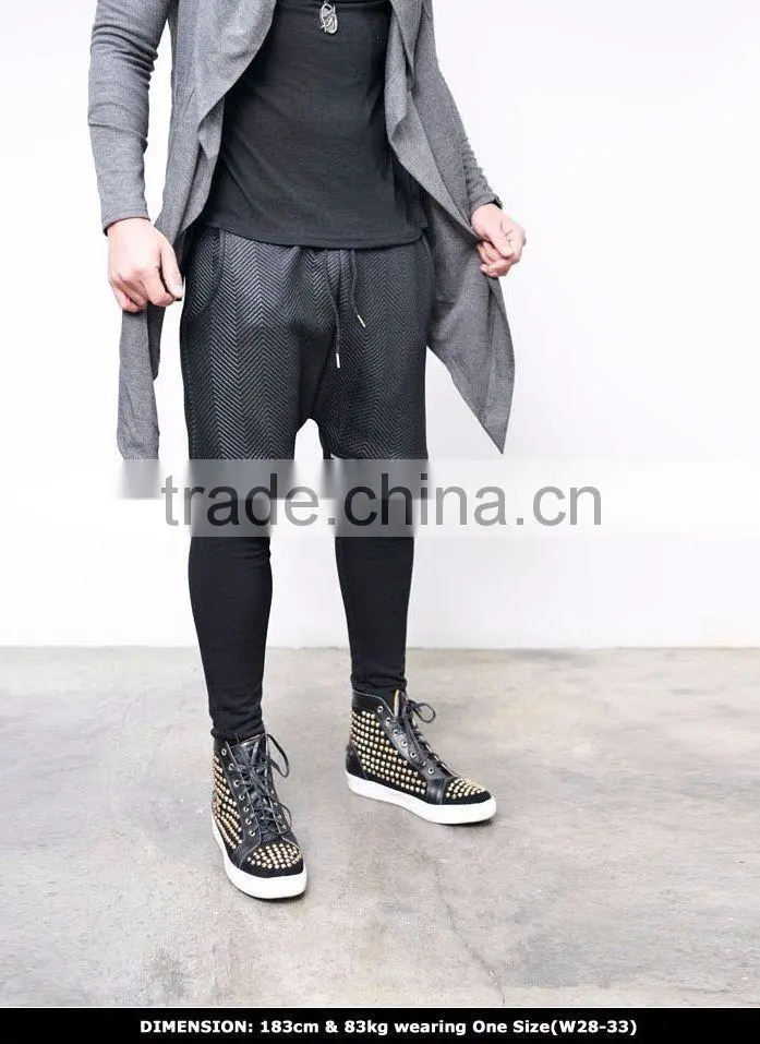 Coated Herringbone Built in Leggins Shorts Sweatpants Standard Sports