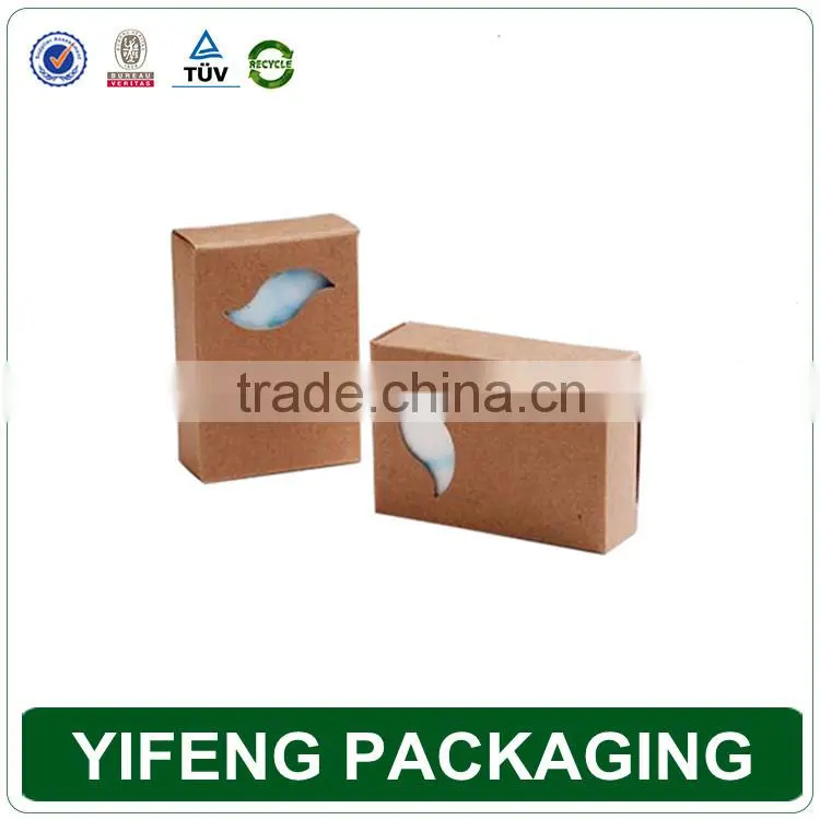 Guangzhou Factory customized folding recycled craft paper soap box