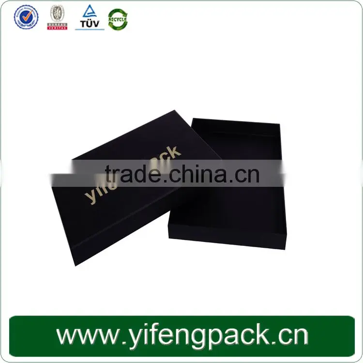 Plain color custom printed cardboard scarf storage box