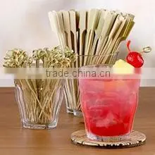 High quality Disposable Natural Bamboo Finger Food Sticks