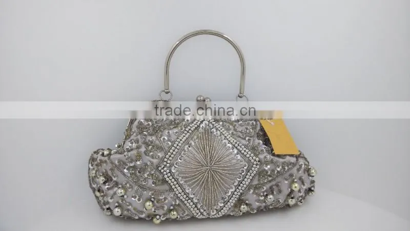 Wholesale Fashion beaded evening bag clutch evening bag for ladies handbags