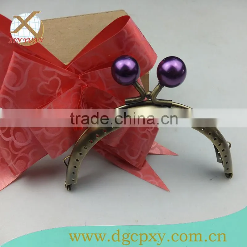 purse metal frame with various color gems
