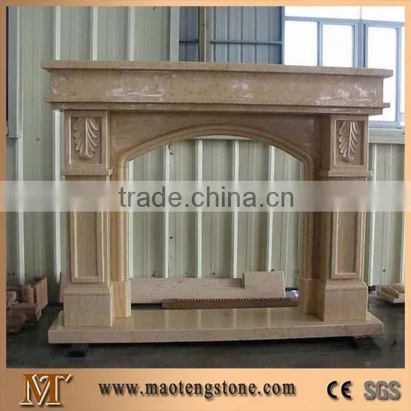 Black Galaxy Granite Fireplaces