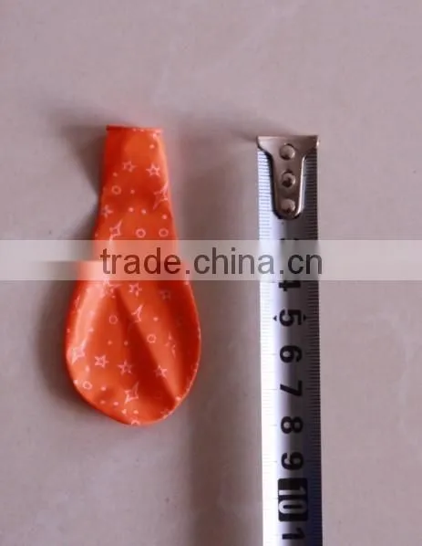 environmental printing latex flat balloon No.6