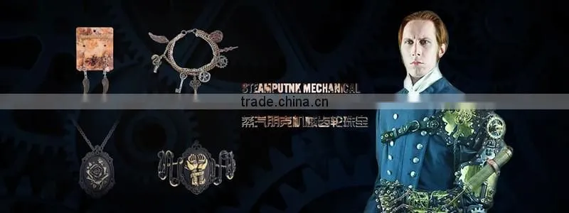 30mm steampunk necklace retrospective bronze pendants cheap price