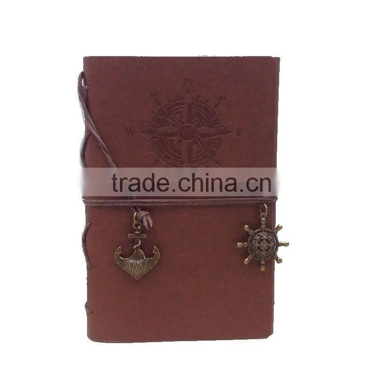 Vintage restro type loose-leaf notebook