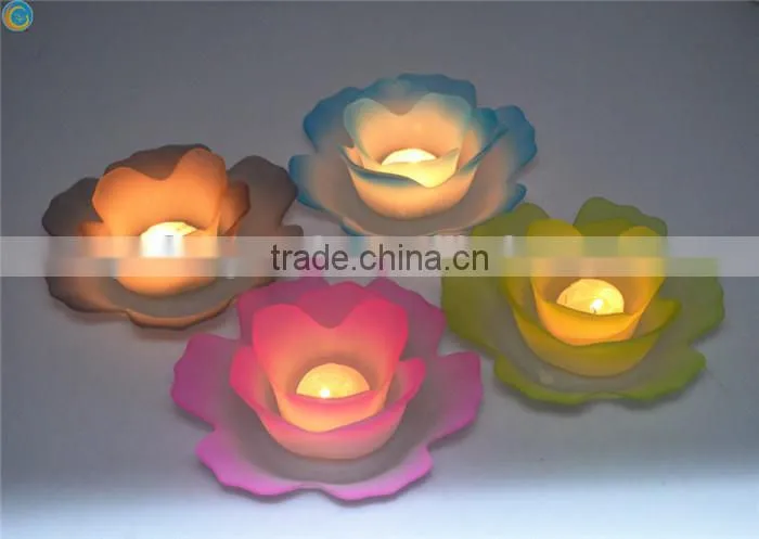 glass votives home decor glass tea light holder