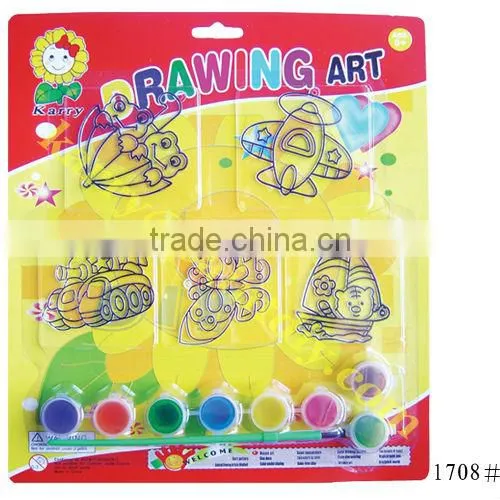 hot sale high quality non toxic digital painting suit for kids passed ASTM D4236 EN71 testing standard