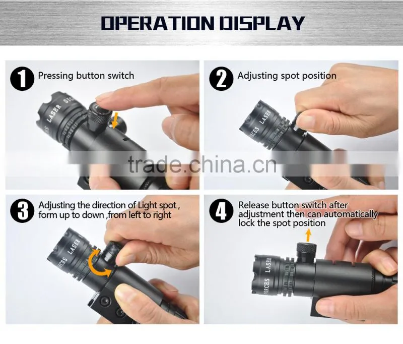 Hot sale self-lock function red laser sight R27 with upgrade attack head