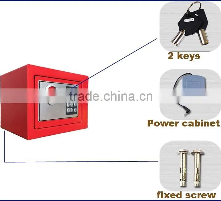 Home Safe Mini Iron Steel Safes Home Cash Security Money Safes