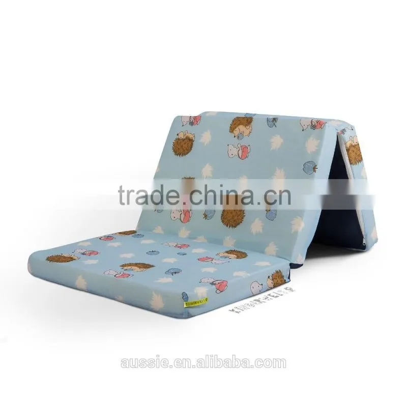 3 folding travel mattress foldable bed