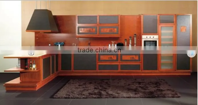 Custom Kitchen Cabinet with Laminate Doors 12L053