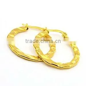 fashion accessories 316L stainless steel hoop new 2016 latest gold earring designs
