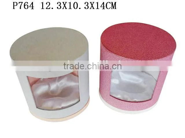 Fashion Design Paper Perfume Packaging Gift Box with Clear Window P764