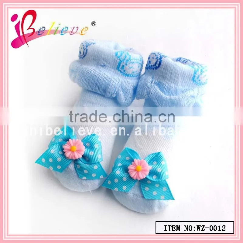 New arrival 100% cotton socks baby fancy compression sock,wholesale girl tube socks