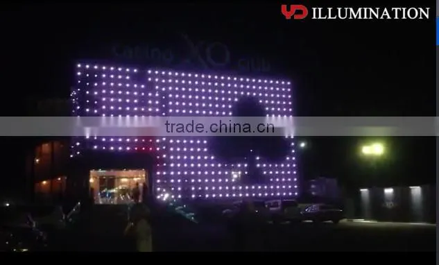 IP68 waterproof LED pixel light used for outdoor building decorations