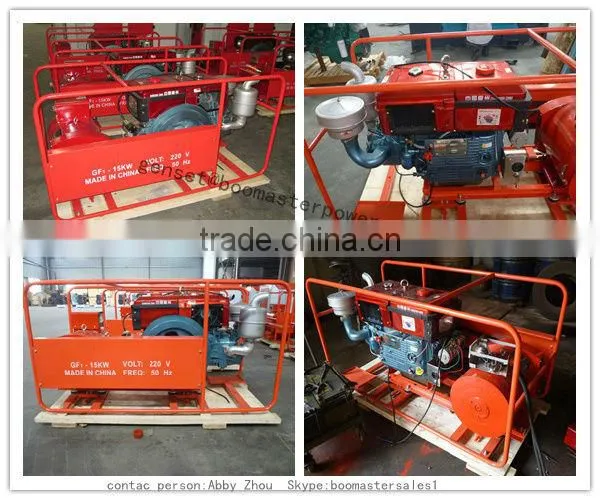 3-15kw water cooled single cylinder generator set