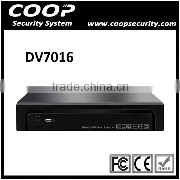 Cheap DVR 16CH Full Real Time 1080P CIF Full D1 CMS H.264 8CH Network DVR