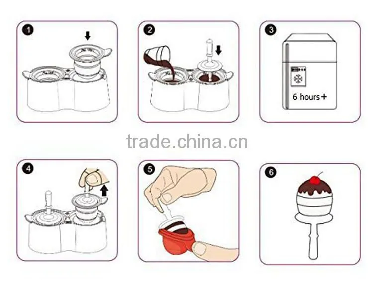 Hot selling Popsicle Molds with CE certificate