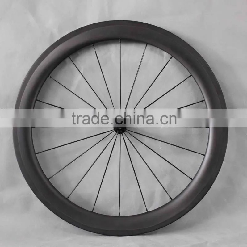super light tubular carbon wheels road bike bicycle wheelset 56mm tubular ican 2016 new wheels W56T