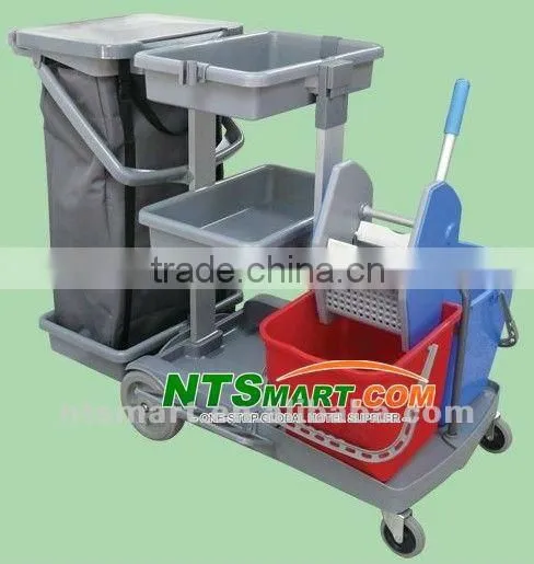 Hotel cleaning trolly,hotel cleaning cart ,hotel supplies