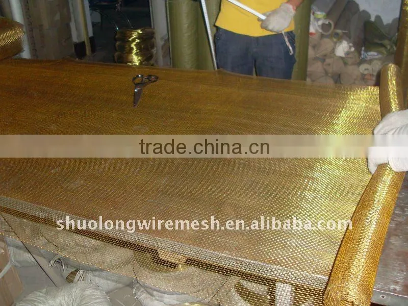 High quality brass decorative nets weaving