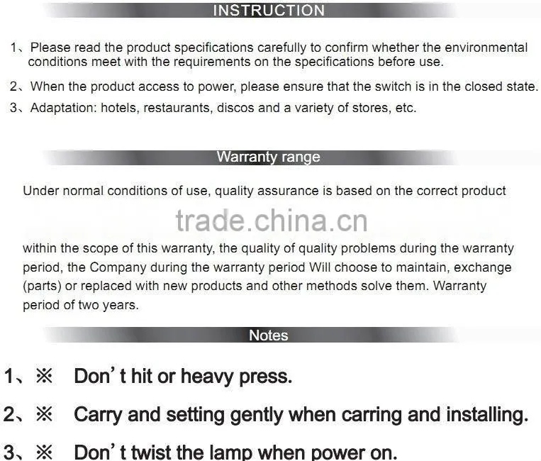 LED inhouse down light 6W/18W