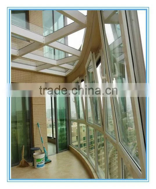 The aluminium glass windows with high quality