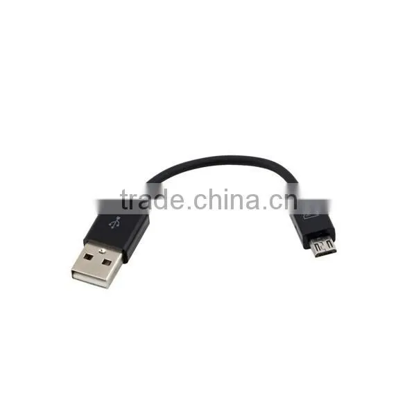 10CM USB 2.0 A to Micro B Data Sync Charge Cable Cord For Cellphone for PC for Laptop