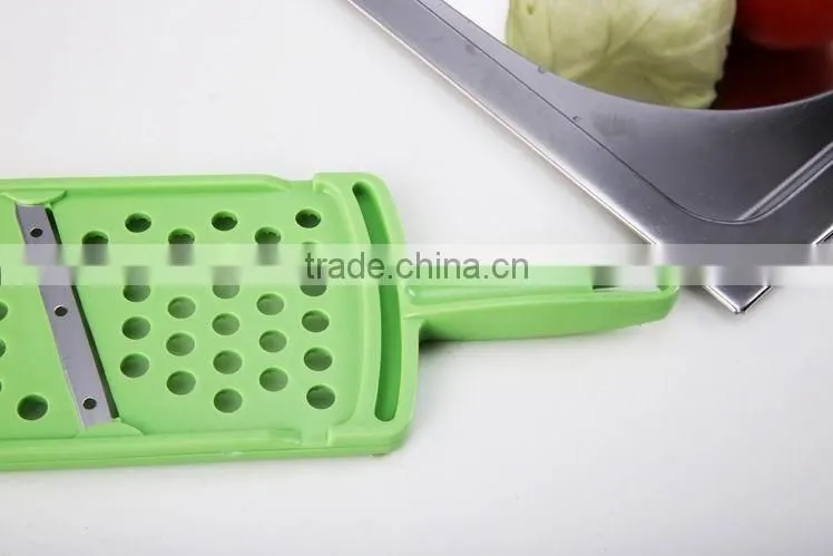 S/S+ABS 24.5*8.8*1.6 Kitchen tools practical and convenient vegetable planing/multifunctional manual grater