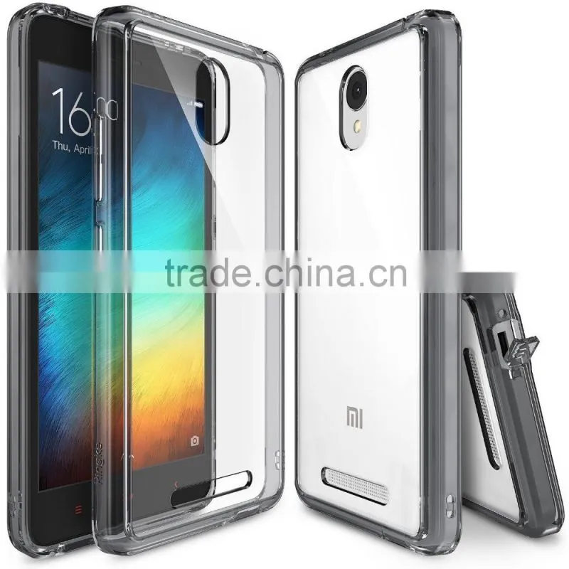 Keno Ultra Thin Transparent Clear Plastic Hard Mobile Phone Case For Xiaomi Redmi Note 2