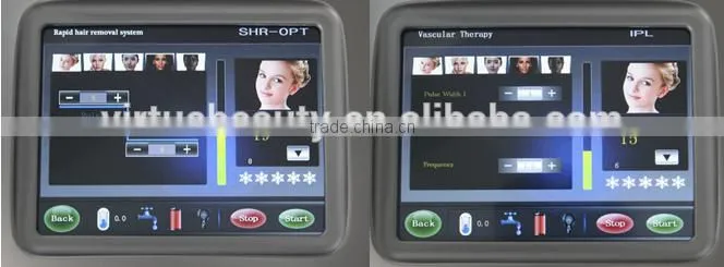 Permanent hair removal and High-end version Stationary IPL beauty machine