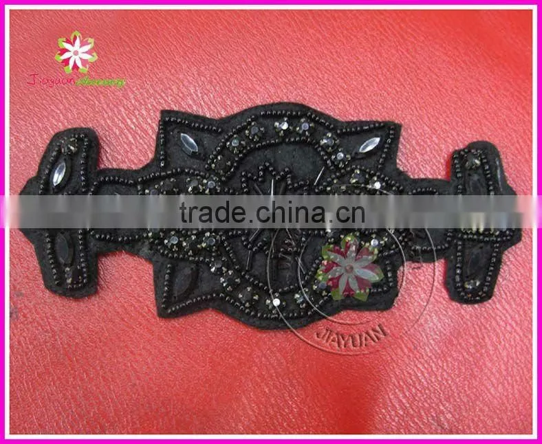 beaded and crystal applique