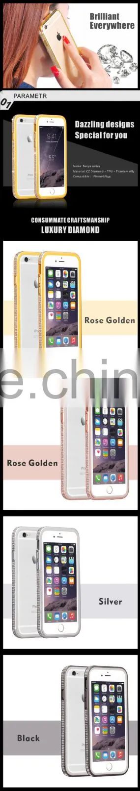 Factory Supply Metal Phone Case for iPhone 6