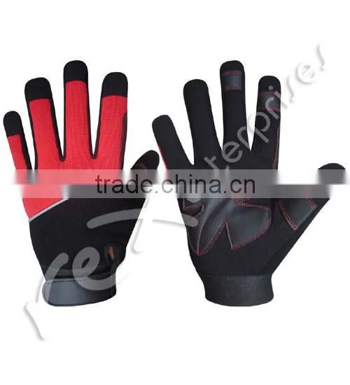 Cycle Gloves,Bicycle Gloves,Mountain Bike Gloves, Sports Gloves, Red Black Color Gloves,KEVLAR Protection Bike Gloves